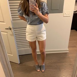 Gray Suede Banana Republic Open Toe Mules